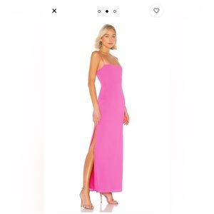superdown Addison Maxi Dress in Pink